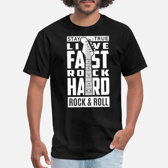 Stay True Rock hard - Rock \u0026 Roll' Men 